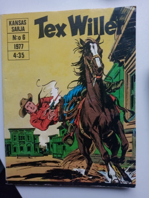 Tex Willer N:o  6 - 1977 (Sis.postikulut)