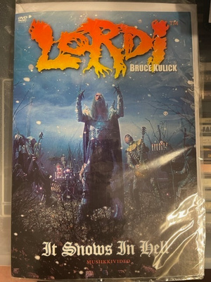 LORDI FEATURING BRUCE KULICK - It Snows In Hell dvd-single