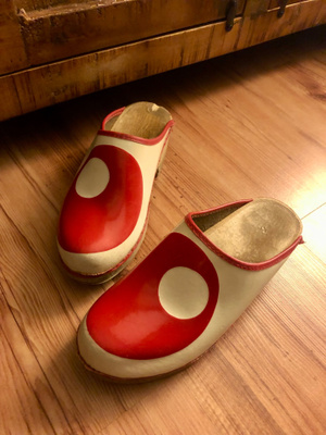 Vintage puukengät