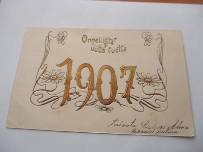 Vuosikortti - 1907 rivil Hammars + Porvoo