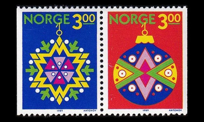 Norja 1035-6 ** Joulu (1989)