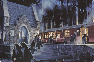 Harry Potter Juna on perillä (postikortti)
