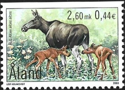 Åland 2000  ÅV 8  Hirvet  2,60 mk ** LaPe 172