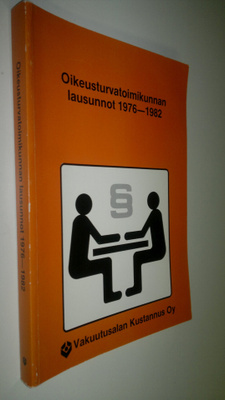 Pekka (toim.) Rantanen : Oikeusturvatoimikunnan lausunnot...