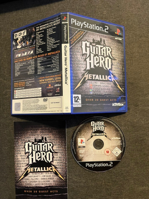 Guitar Hero - Metallica PS2 (Suomijulkaisu)
