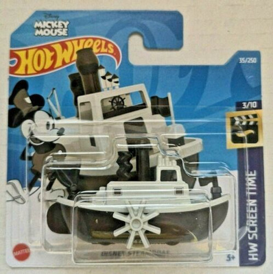 HOT WHEELS # DISNEY STEAMBOAT / HW Screen time