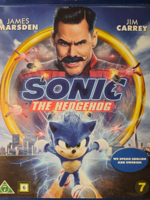 SONIC THE HEDGEHOG  BLU-RAY