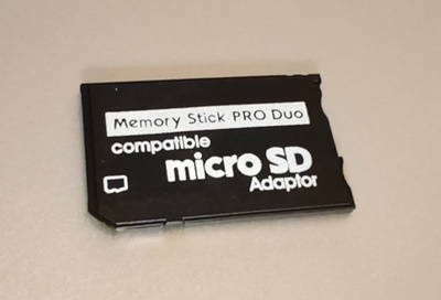 Memory Stick Pro Duo MicroSD Muistikortti Adapteri