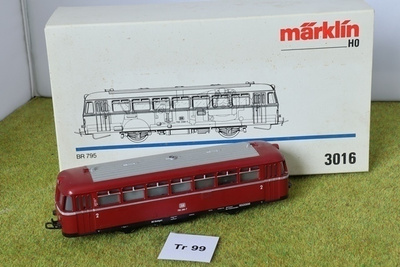 #Tr99 Märklin kiskobussi 3016, digi + laatikko