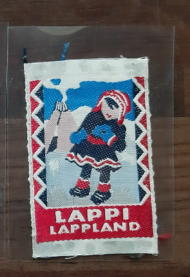 Lappi vintage kangasmerkki