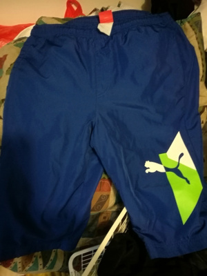 Puma- shostsit- 48/50 (M)sähkönsiniset verkkovuorella+nyörit