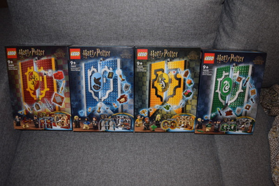 Lego 76410 76412 76411 76409 Harry potter tupien vaakunat