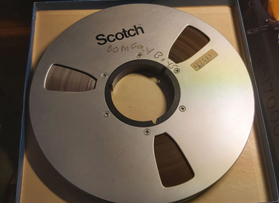 Scotch Alumiini kela 26,5cm AGFA-nauhalla