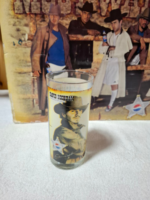Vintage Pepsi lasi Most Wanted David Beckham