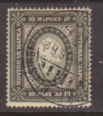 v.1915 10mk leimattu