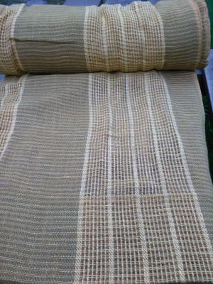 RETROA 70-luvun kelta-ruskeat VERHOT, 8 kpl !