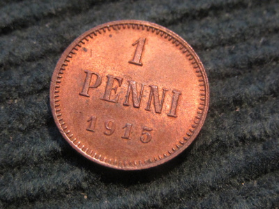 1 penni 1915