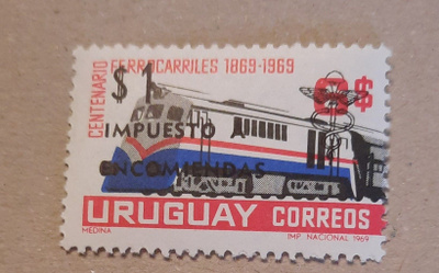 Veturi/juna Uruguay 1969