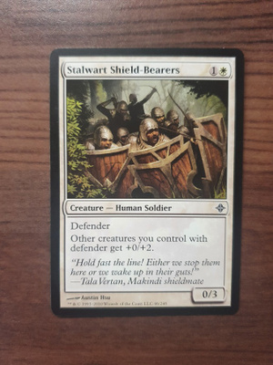 Magic the Gathering Stalwart Shield-Bearers