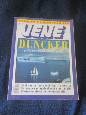 VENE lehti 6 / 92 ( JUTTU MM MERIVUOKON MATKASTA !!