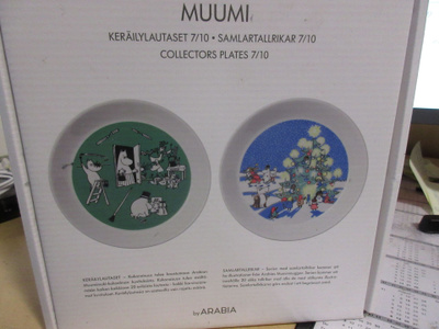 ARABIA MUUMI KERÄILYLAUTASET 7/10