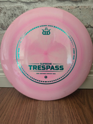 DYNAMIC DISCS SUPREME TRESPASS (First run)