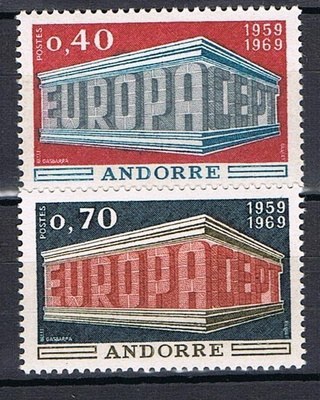 Andorra 1969 - Europa CEPT  ++