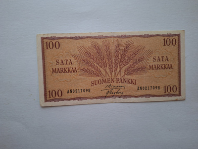 100 MARKKAA 1957