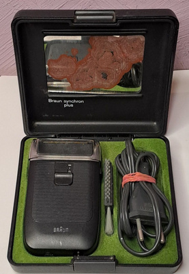 Braun Syncron Plus, vintage-partakone