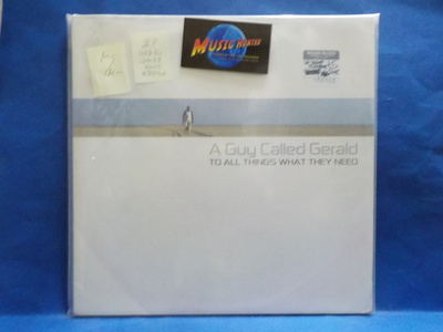 A GUY CALLED GERALD - TO ALL THINGS WHAT THE NEED M-/M- 2LP