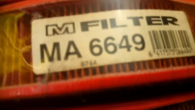 MA6649 Ilmansuodatin M-Filter Audi 100, BMW, Toyota.