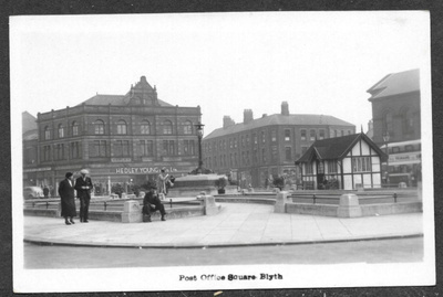 Englanti - Blyth - Post Office Square