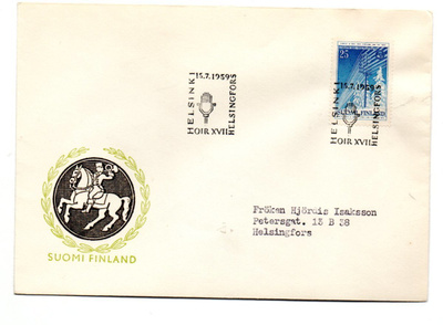 Helsinki: OIR XVII (erikoisleima 15.7.1959)