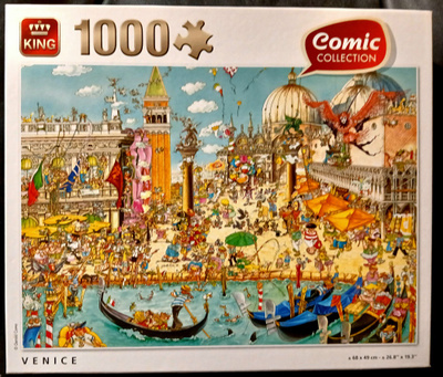 Palapeli 1000 palaa comic