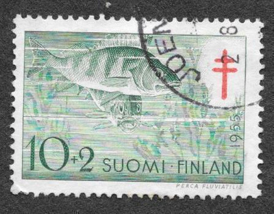Tuberkuloosi 1955 10+2mk (LAPE 443) O