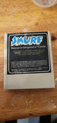 Atari 2600 Smurf Rescue In Gargamel's Castle Ntsc versio