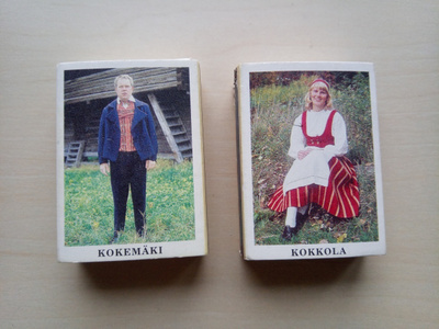 Tulitikkuaskit 2kpl Kokemäki ja Kokkola