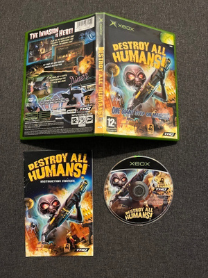 Destroy All Humans! XBOX (Suomijulkaisu)