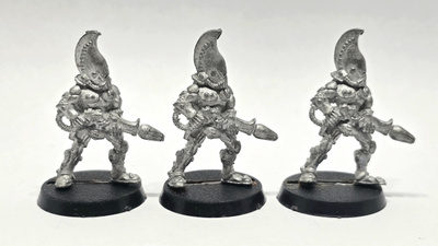 WH40K - 3kpl Eldar Fire Dragons (1990) [S95]