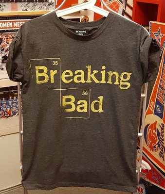 Breaking Bad harmaa t-paita naisten malli koko S