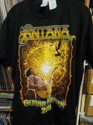 SANTANA GUITAR HEAVEN 2011 KIERTUE T-PAITA KOKO XL (W)