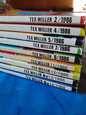 9 kpl tex willer 1986