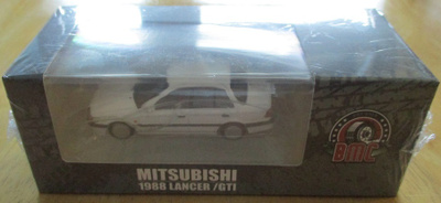 Mitsubishi Lancer 1.8i-16V GTi Sedan 4D White 1988 BMC 1:64