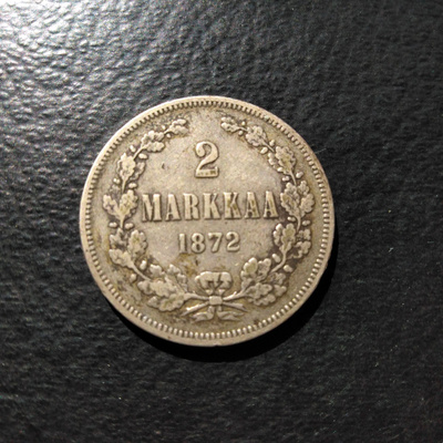 2 Markkaa 1872