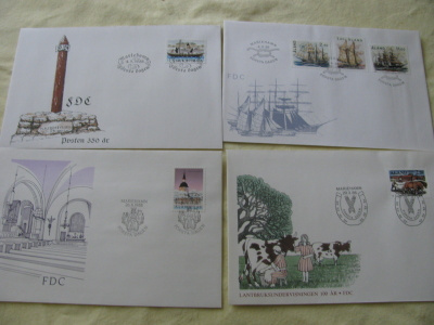 Ahvenanmaa vuoden 1988 FDC-kuoret