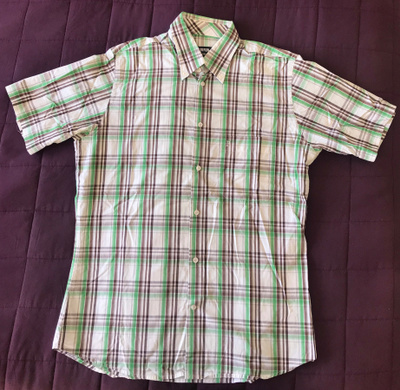 * Petrifun lyhythihainen KAULUSPAITA ruutukuosilla * koko M