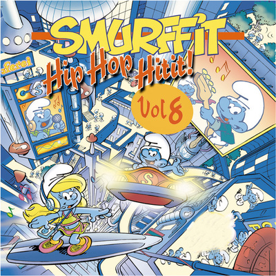 Smurffit (2CD) Hip Hop Hitit! Vol. 8 + Rock-Festareilla NM!!