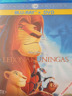 LEIJONAKUNINGAS BLU-RAY+DVD SUOMIPUHE