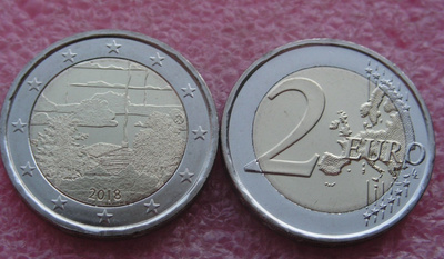 Suomi 2018 2 € Suomalainen saunakulttuuri