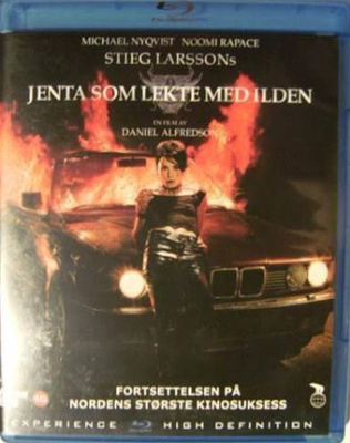 Tyttö Joka Leikki Tulella  -  (Blu-ray)
